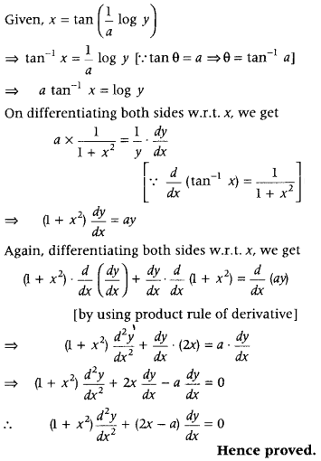 Continuity and Differentiability Class 12 Maths Important Questions Chapter 5 117
