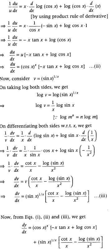 Continuity and Differentiability Class 12 Maths Important Questions Chapter 5 129