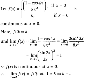 Continuity and Differentiability Class 12 Maths Important Questions Chapter 5 13