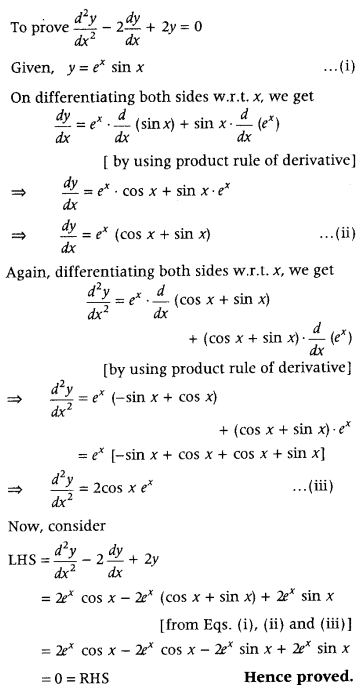 Continuity and Differentiability Class 12 Maths Important Questions Chapter 5 130