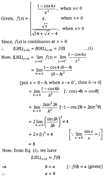 Continuity and Differentiability Class 12 Maths Important Questions Chapter 5 15