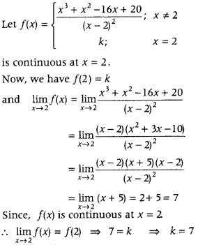 Continuity and Differentiability Class 12 Maths Important Questions Chapter 5 19