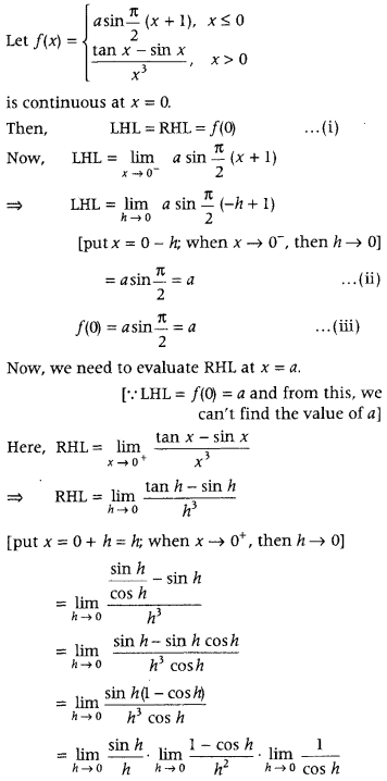 Continuity and Differentiability Class 12 Maths Important Questions Chapter 5 23