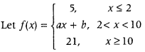 Continuity and Differentiability Class 12 Maths Important Questions Chapter 5 28