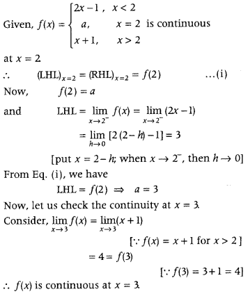 Continuity and Differentiability Class 12 Maths Important Questions Chapter 5 39
