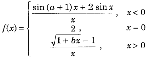 Continuity and Differentiability Class 12 Maths Important Questions Chapter 5 7