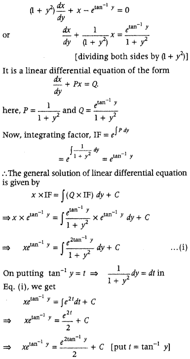 Differential Equations Class 12 Important Questions Chapter 9 29
