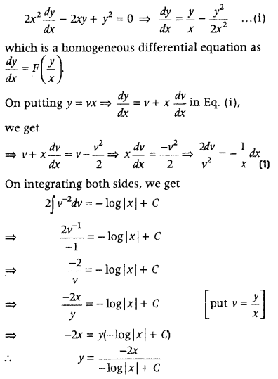 Differential Equations Class 12 Important Questions Chapter 9 63