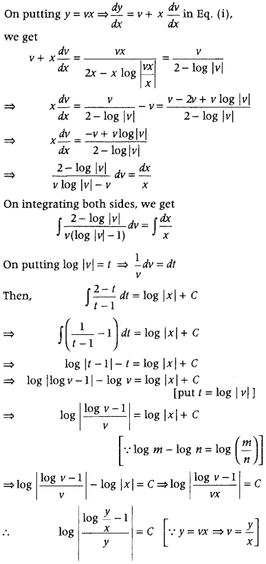 Differential Equations Class 12 Important Questions Chapter 9 74