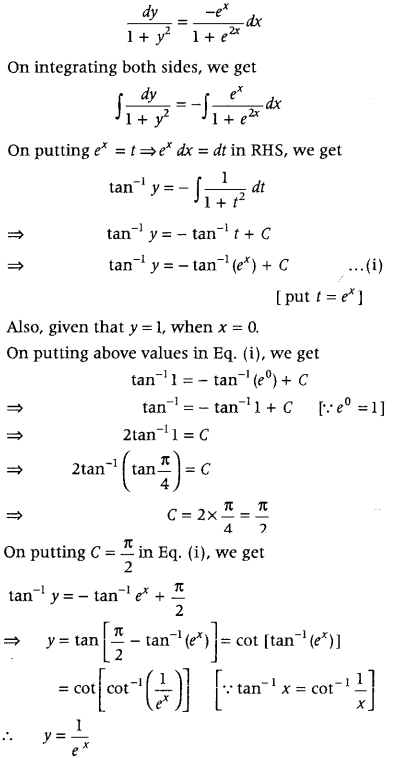 Differential Equations Class 12 Important Questions Chapter 9 76