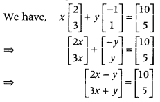 Matrices Class 12 Maths Important Questions Chapter 3 10