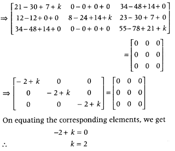 Matrices Class 12 Maths Important Questions Chapter 3 22