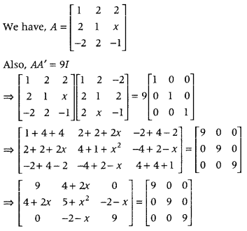 Matrices Class 12 Maths Important Questions Chapter 3 23