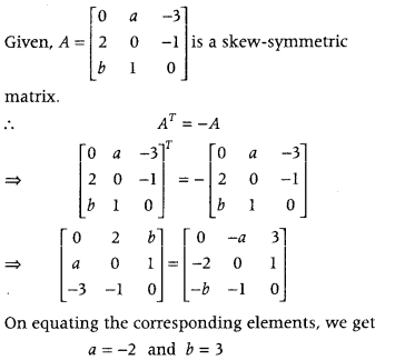 Matrices Class 12 Maths Important Questions Chapter 3 24