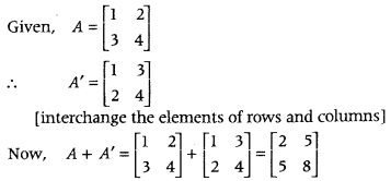 Matrices Class 12 Maths Important Questions Chapter 3 30
