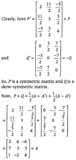 Matrices Class 12 Maths Important Questions Chapter 3 33