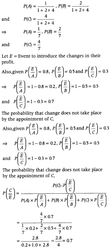 Probability Class 12 Maths Important Questions Chapter 13 27