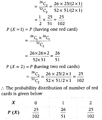 Probability Class 12 Maths Important Questions Chapter 13 44