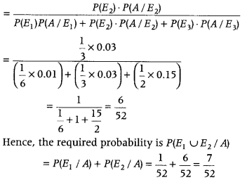 Probability Class 12 Maths Important Questions Chapter 13 67