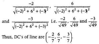 Three Dimensional Geometry Class 12 Maths Important Questions Chapter 11 6