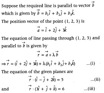 Three Dimensional Geometry Class 12 Maths Important Questions Chapter 11 77