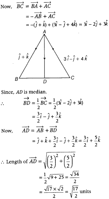 Vector Algebra Class 12 Maths Important Questions Chapter 10 3