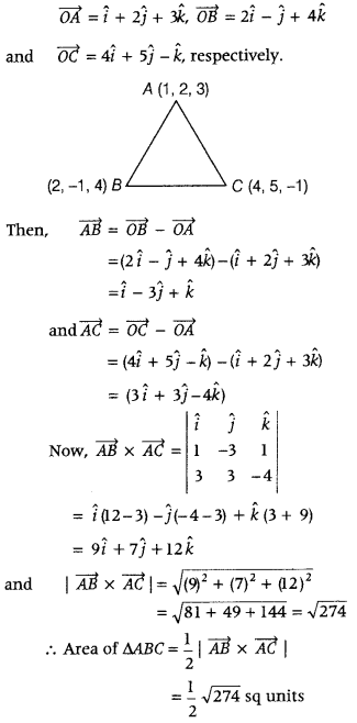 Vector Algebra Class 12 Maths Important Questions Chapter 10 59
