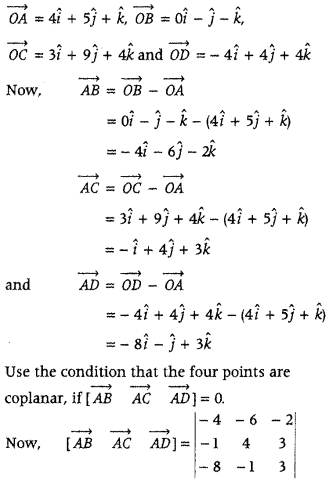 Vector Algebra Class 12 Maths Important Questions Chapter 10 63