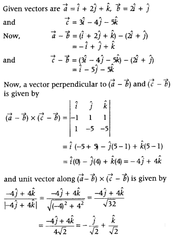 Vector Algebra Class 12 Maths Important Questions Chapter 10 67