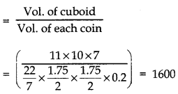 Surface Areas and Volumes Class 10 Extra Questions Maths Chapter 13 17