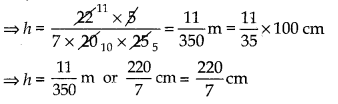 Surface Areas and Volumes Class 10 Extra Questions Maths Chapter 13 24