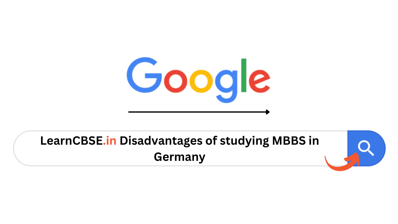 Disadvantages of studying MBBS in Germany