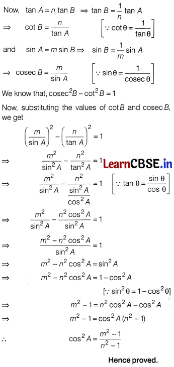 CBSE Sample Papers for Class 10 Maths Standard Set 4 with Solutions 13