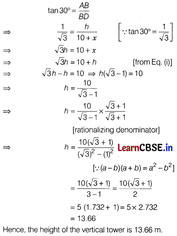 CBSE Sample Papers for Class 10 Maths Standard Set 6 with Solutions 23