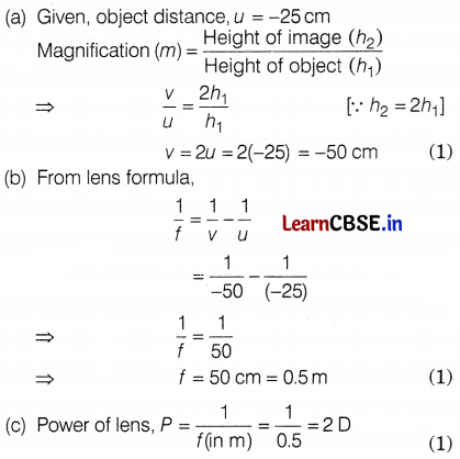 CBSE Sample Papers for Class 10 Science Set 10 with Solutions Q30