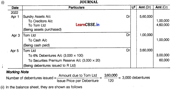 CBSE Sample Papers for Class 12 Accountancy Set 3 with Solutions 22