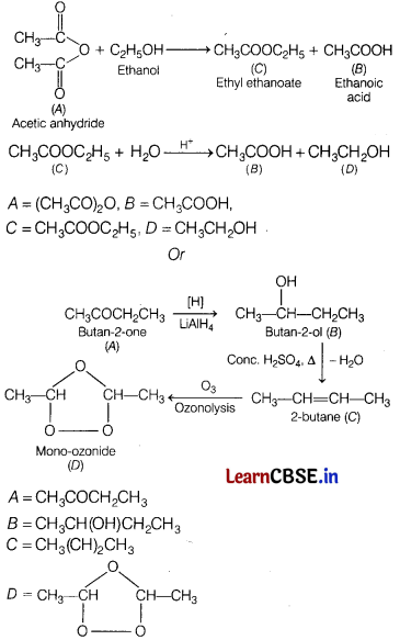 CBSE Sample Papers for Class 12 Chemistry Set 4 with Solutions 27