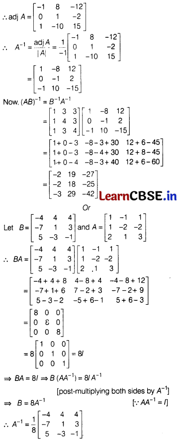 CBSE Sample Papers for Class 12 Maths Set 5 with Solutions 38