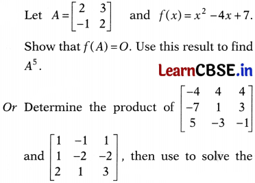 CBSE Sample Papers for Class 12 Maths Set 6 with Solutions 32