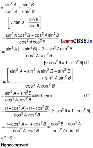 CBSE Sample Papers for Class 10 Maths Basic Set 12 with Solutions 22