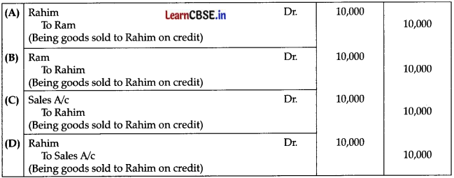 CBSE Sample Papers for Class 11 Accountancy Set 2 with Solutions - 1