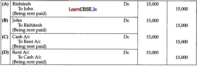 CBSE Sample Papers for Class 11 Accountancy Set 3 with Solutions - 1