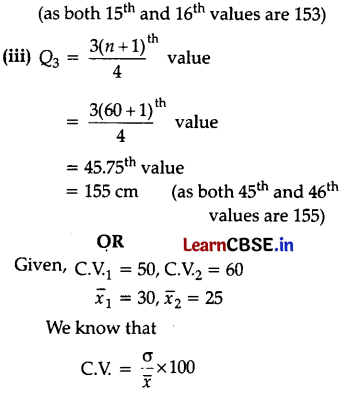 CBSE Sample Papers for Class 11 Applied Mathematics Set 3 with Solutions Q30.2