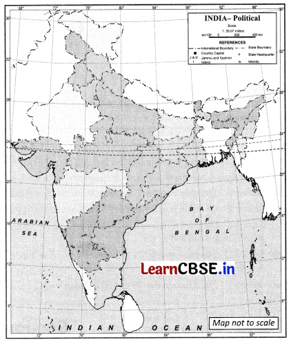 CBSE Sample Papers for Class 11 Geography Set 1 with Solutions 6