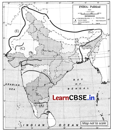 CBSE Sample Papers for Class 11 Geography Set 4 with Solutions 7