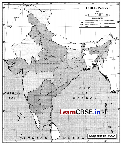 CBSE Sample Papers for Class 11 Geography Set 5 with Solutions 6