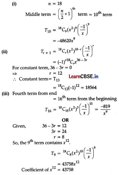 CBSE Sample Papers for Class 11 Maths Set 3 with Solutions Q37