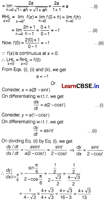 CBSE Sample Papers for Class 12 Maths Set 7 with Solutions 43