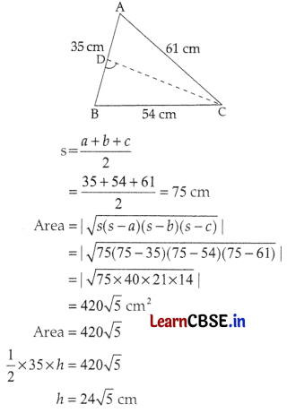 CBSE Sample Papers for Class 9 Maths Set 3 with Solutions Q5