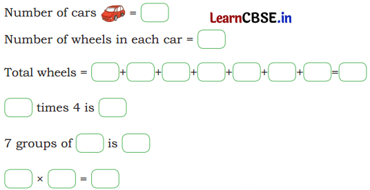 Joyful Mathematics Class 2 NCERT Solutions Chapter 8 Grouping and Sharing (Multiplication and Division) 1